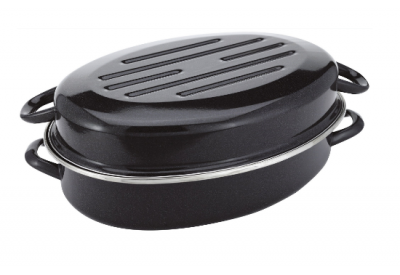Judge Low Oval Enamel Roaster 36cm